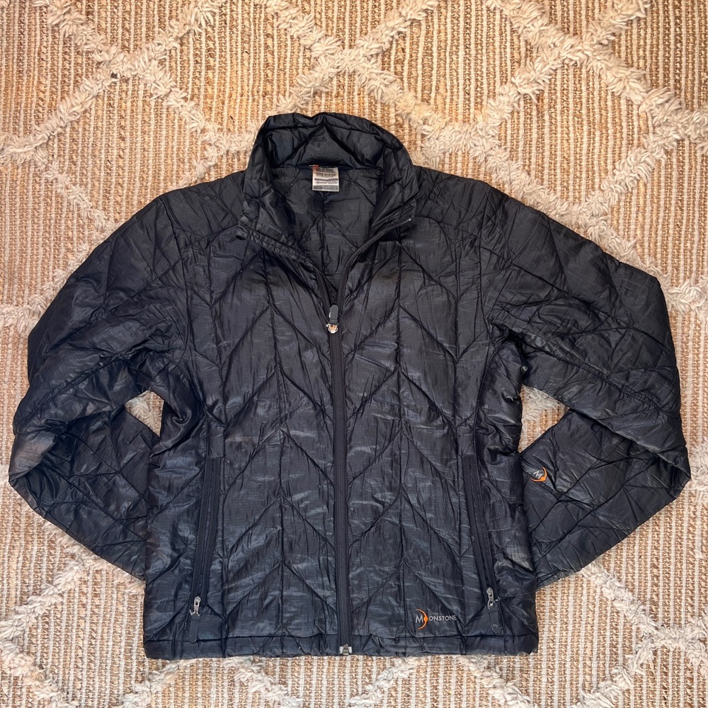 MOONSTONE. Women's Black Puffer Jacket